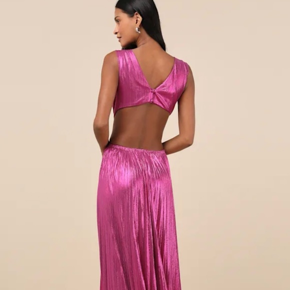 Lulu's Vibrant Pink Dress - Picture 5 of 6